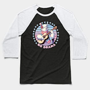 Rock and roll Llama Baseball T-Shirt